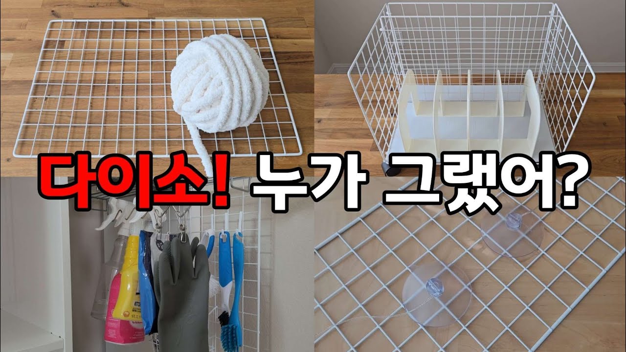 이거 누가 그랬어요? 나만 아는 다이소 네트망 활용꿀팁!! 야무지게 사용하는 방법 다 알려드려요!