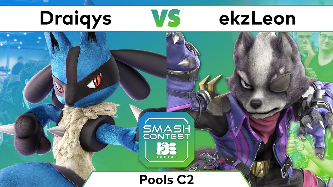 Smash Contest: DoKomi 2023 - Draiqys (Lucario) Vs. ekzLeon (Wolf) - Pools C2