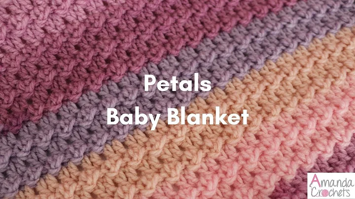 Petals Baby Blanket | Easy Crochet Blanket Tutorial