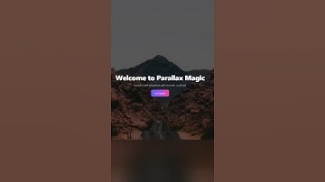 🔥 GSAP Parallax Landing Page with Smooth Scroll | Modern Website Animation Tutorial #gsap #animation