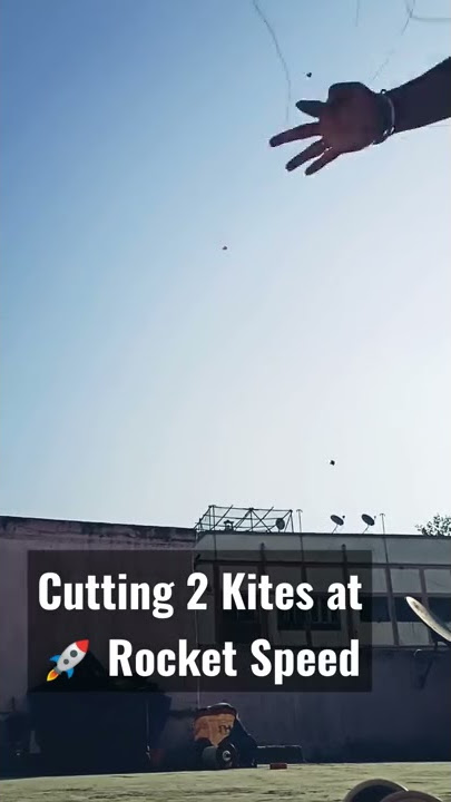 #shorts || Kite Cutting with Rocket Speed || Akshay Tritiya Kite Flying 2021 || #viral #ytshorts