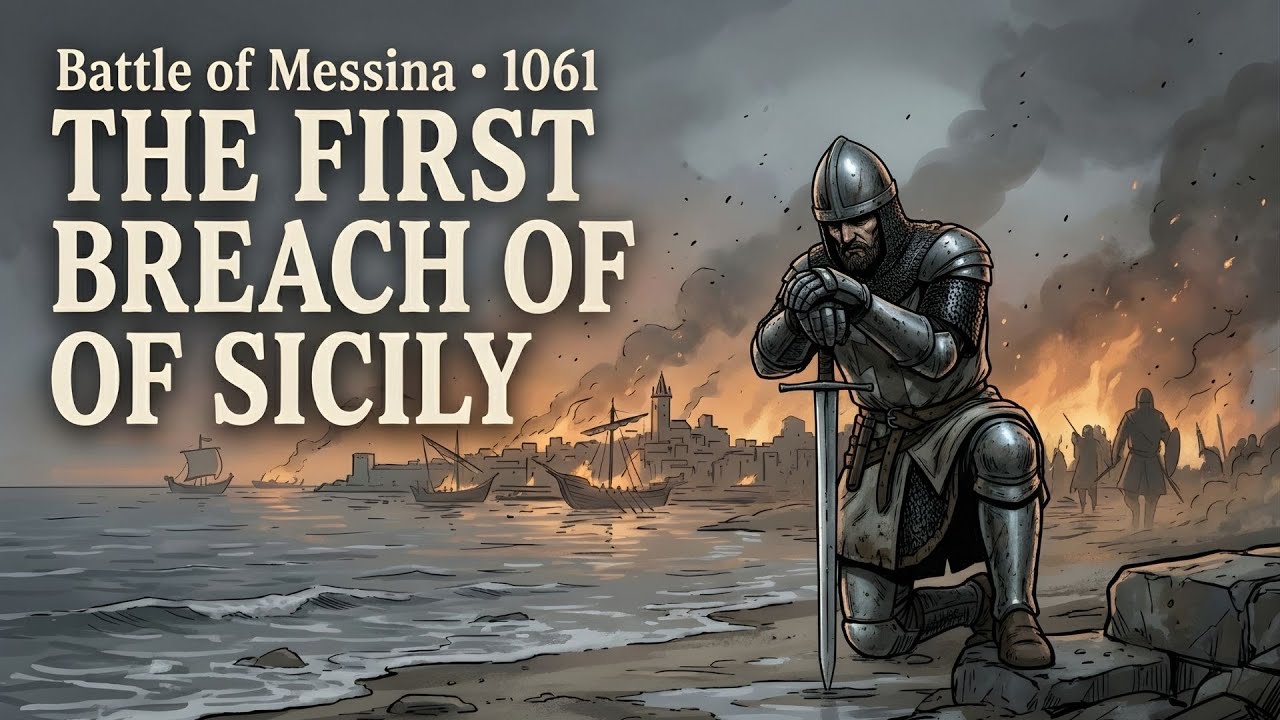 The NIGHT RAID That FORGED the Normans | Messina 1061 | A GoodKnight Story for Sleep