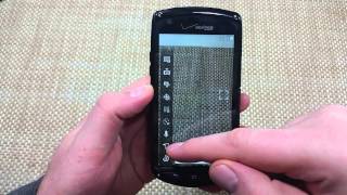 Kyocera Brigadier How to set Default camera Storage Location to save pictures to SD Car€d screenshot 4