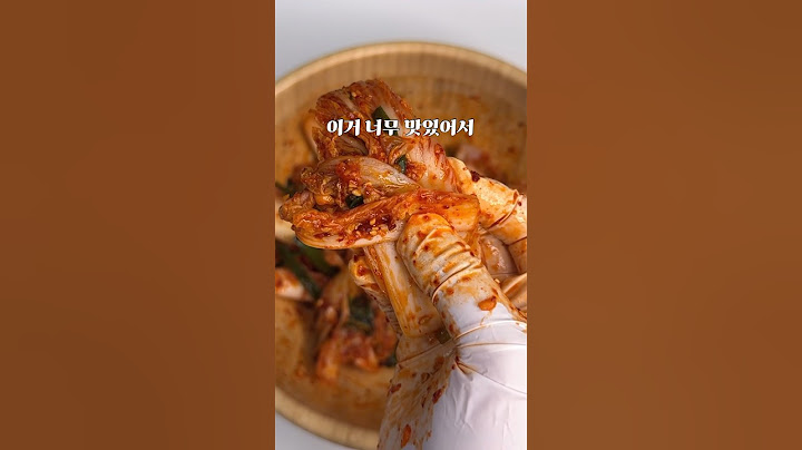 집나간 입맛 돌아오게 만드는 겉절이❣️