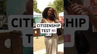 U.S. Citizenship Test 🇺🇸 | Did you pass?#trivia #citizenshiptest #usa #viral #streetinterview