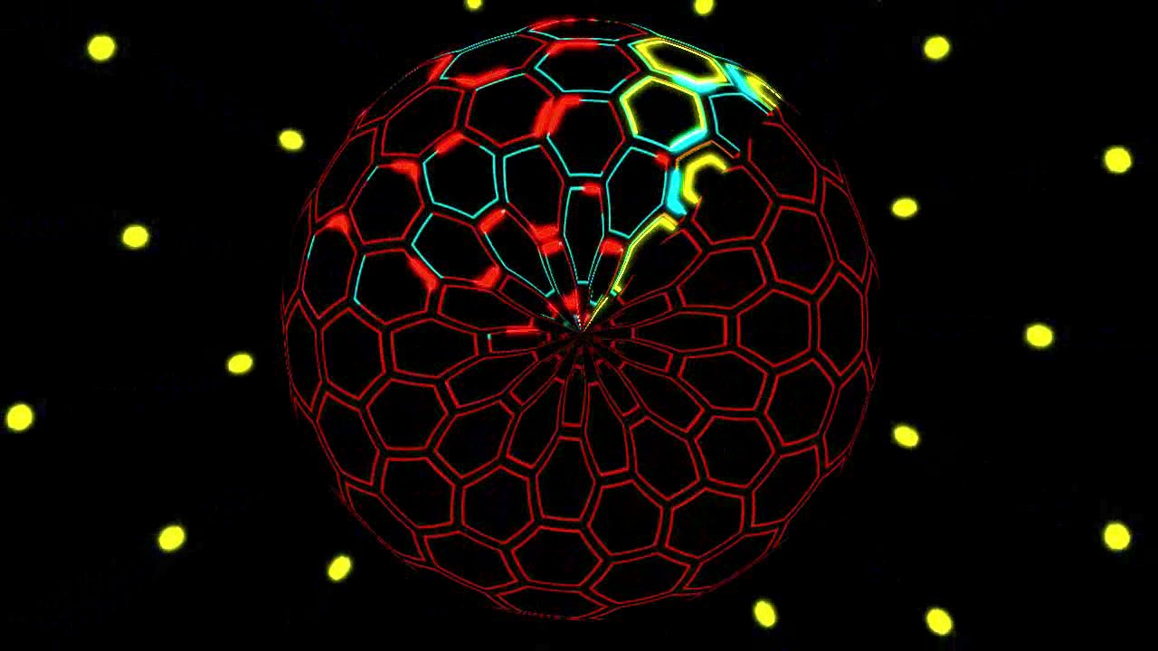 VJ FLAME! Fibonacci Hex LOOP YouTube