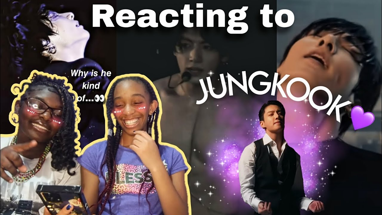 Reacting To JUNGKOOK EDITS!