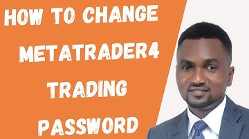 Change Your Metatrader4 Trading Password-How To Change Your Metatrader4 Trading Password
