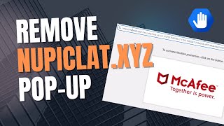 Nupiclat.xyz Scam Notification Removal