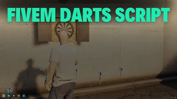 Fivem Darts Script  - Multi with friends, play Darts