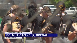 Milligan softball drops AAC Tournament opener