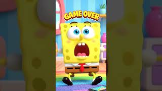 Game Over 😂 | Sponge Toon Funny Cartoon Shorts #spongetoon#game#funny#spongebob#viral#ytshorts