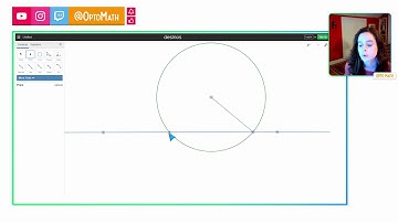 Perpendicular Line through a Point Not on the Line Construction | Desmos Geometry Tools