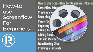 How-to use Screenflow For Beginners
