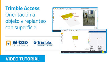 Videotutorial Trimble Access ORIENTACIÓN A OBJETO