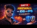 Firewall vs IDS vs IPS Explained | Network Security Basics | Cybersecurity Day 5