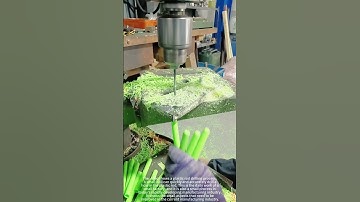 Plastic rod drilling process-a good machine can improve work efficiency