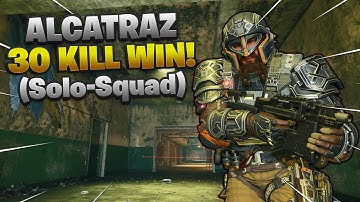30 KILL ALCATRAZ WIN! SOLO-SQUAD (No Fill) | CoDBlackout