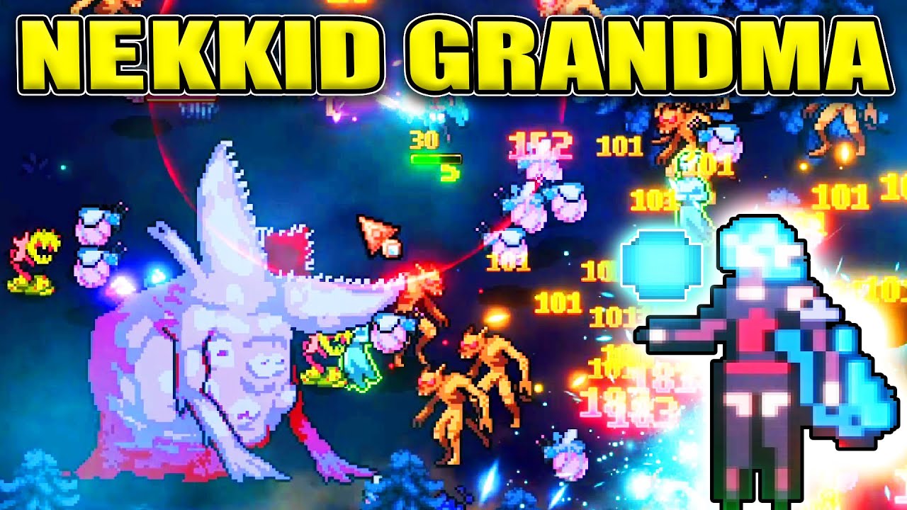 Cosmic Ice Queen Ninn VS Fartbomb Throwing Nekkid Grandma in Scarlet Tower