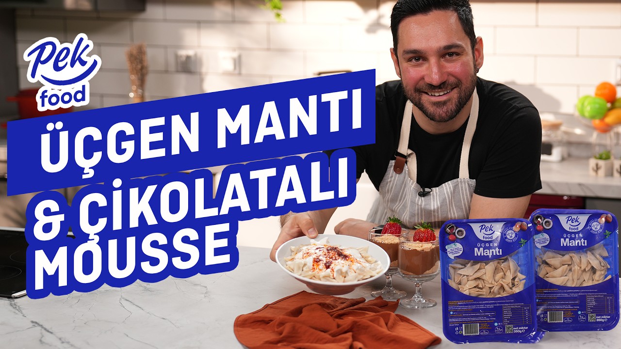 İftarlık Menü Tarifleri |  Üçgen Mantı & Çikolatalı Mousse Tarifi ????