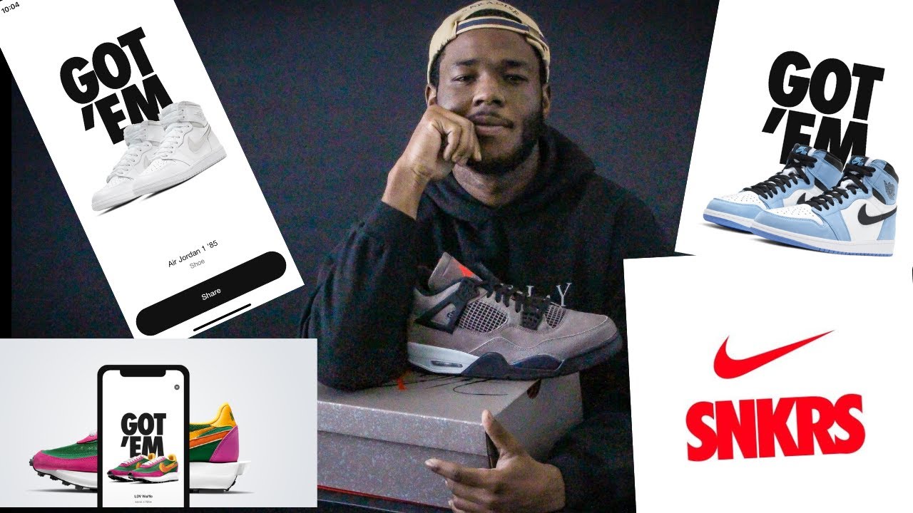 HOW TO WIN on NIKE SNKRS APP in 2022 | Manual Method - HIT WITHOUT A ...