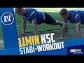 11 MIN | KSC-STABI-WORKOUT (Optional mit Fitnessband)