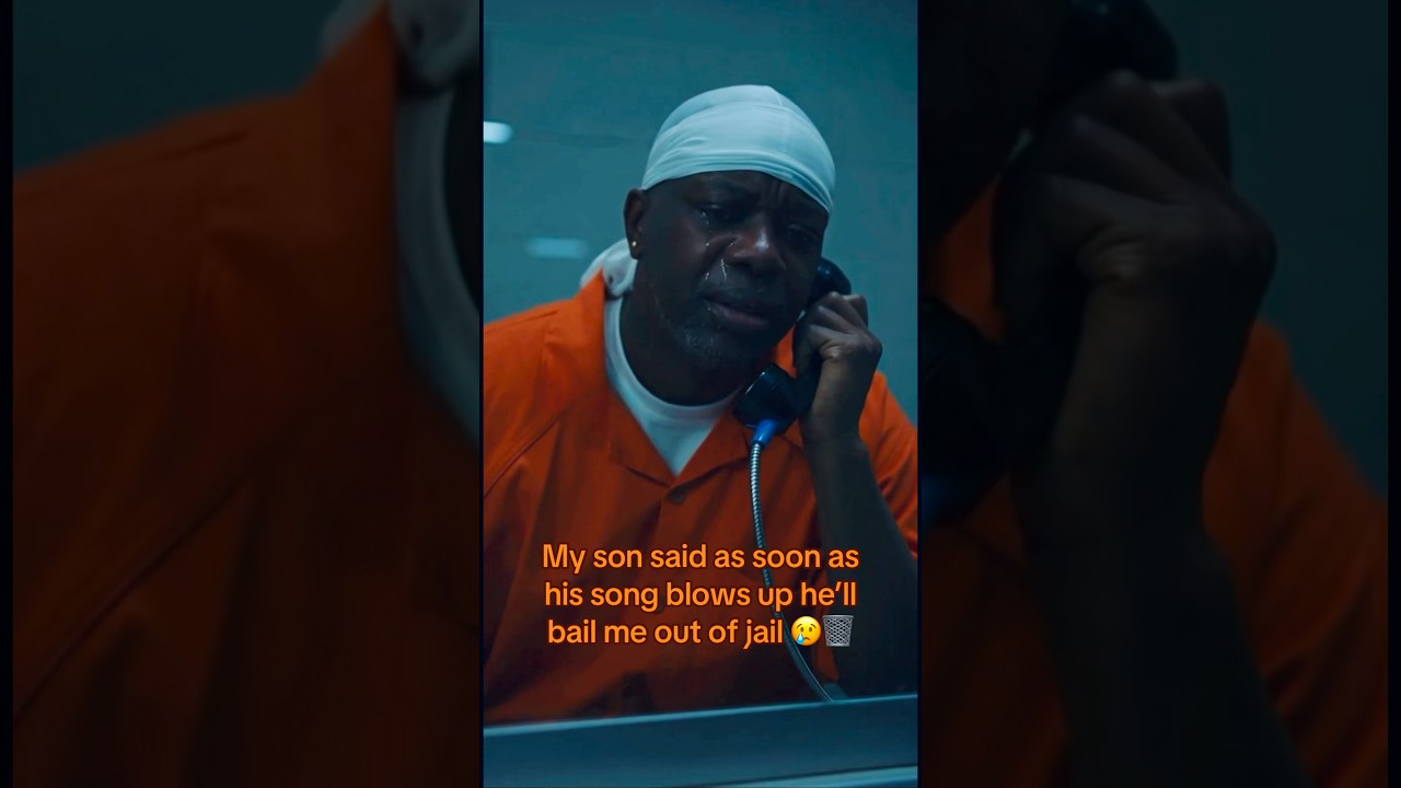 My son said as soon as his song blows up he’ll bail me out of jail
