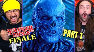 STRANGER THINGS 4x9 FINALE REACTION!! PART 1 
