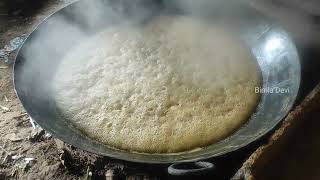 process of Brown Sugar / Desi Shakkar or Jaggery making || ‎@bimladevi6491