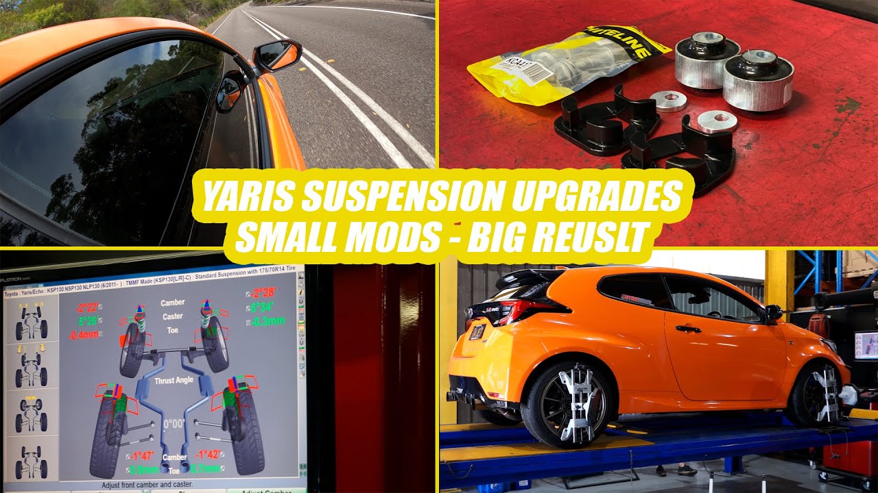 GR Yaris Suspension Upgrades Anti Lift Kit, camber bolts and more