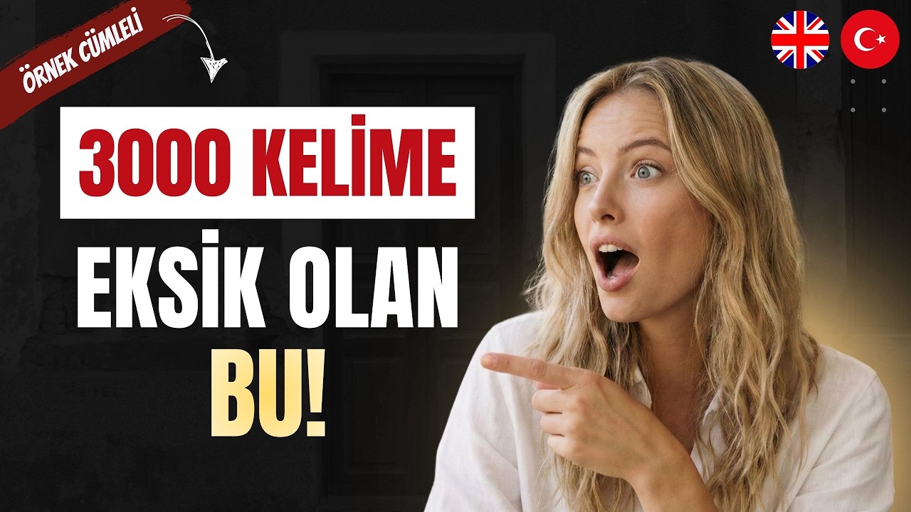 3000 Kelime ile İngilizce Konuş