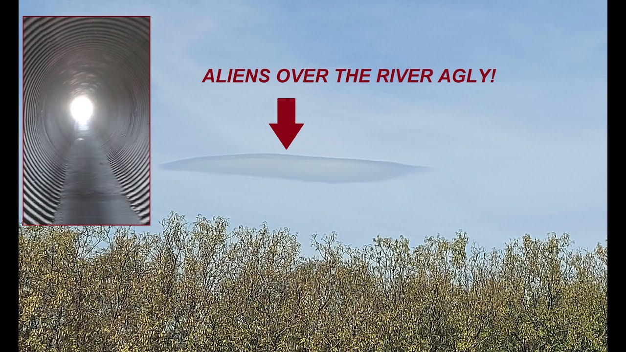 Aliens hovering over the River Agly?