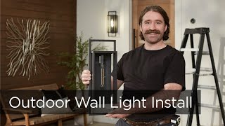 Bronze Outdoor Porch Wall Sconce 27 Inch Traditional - #61698