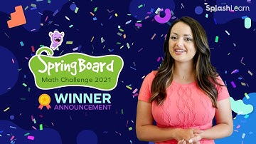 And the WINNERS Are... 🥁 | SpringBoard Math Challenge 2021