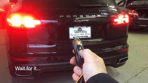 Porsche Cayenne Remote Start by California Custom Sounds