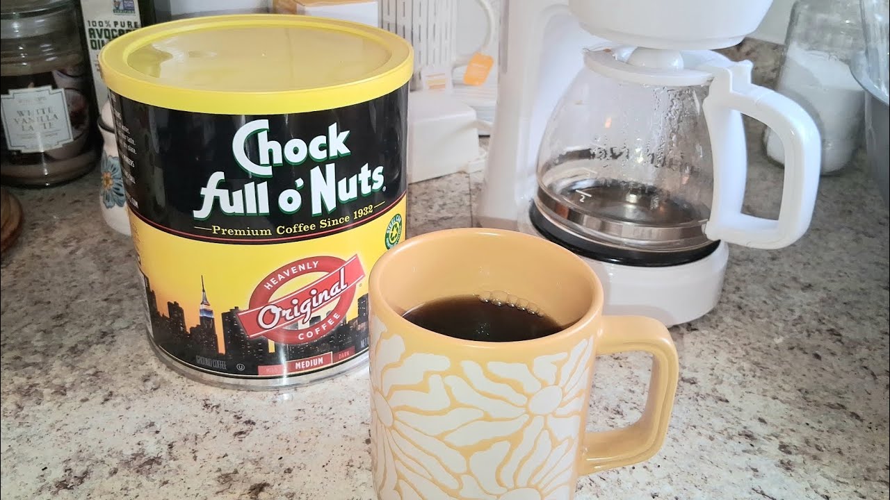 COFFEE CHAT ☕️ FIRST TIME TRYING CHOCK FULL O' NUTS - YouTube
