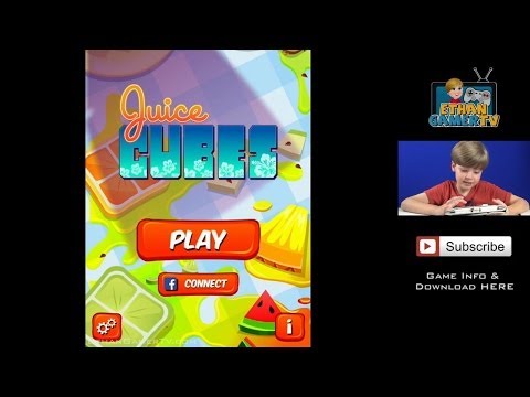 Ethan plays Juice Cubes