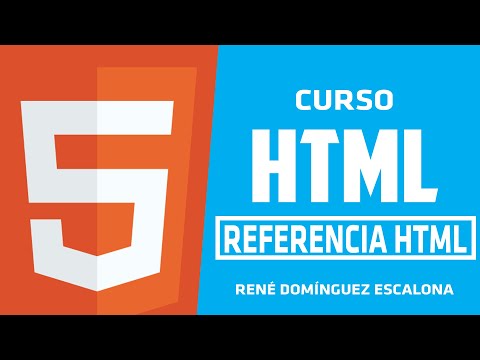 ☑️ Curso básico de HTML 5 | Referencia Oficial del Lenguaje HTML 5