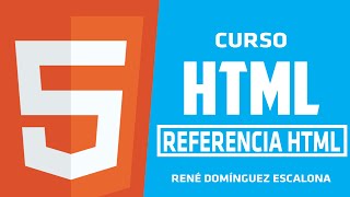 ☑️ Curso básico de HTML 5 | Referencia Oficial del Lenguaje HTML 5