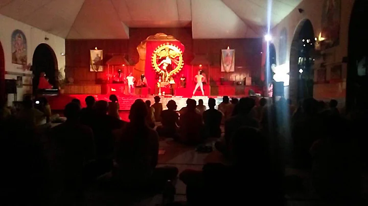 Shreya dancing with Korean dancer Eunyoung Lee