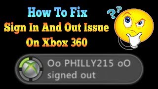 Famous Xbox Sign In And Out Issue Fix Profile