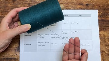 Drawloom Threads (With Tips for Weaving Fine Ones)