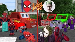 ÖRÜMCEK ADAM VS JOKER & DEADPOOL HAYATI #4 - Minecraft