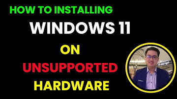 How to Installing Windows 11 on Unsupported Hardware #windows10 #windows11 #installwindows11