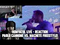 Homyatol live - Reaction Paolo Cannone vs. Machete freestyle!