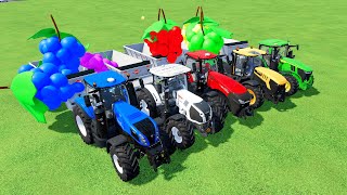 FRUIT TRAIN MAYHEM! HUGE Honda Motors + Multi Trailer Madness – FS22 POTATO Delivery with Motor screenshot 5