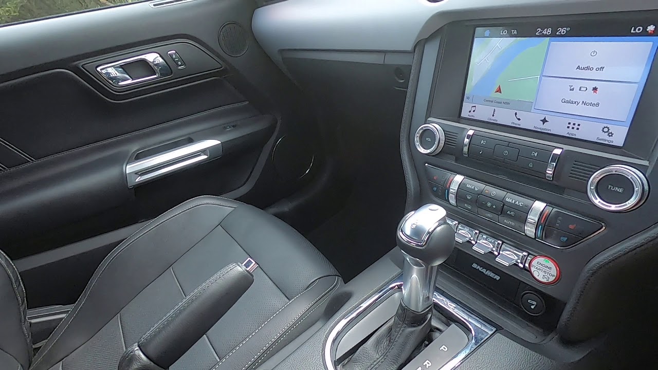 2018 Ford Mustang GT interior