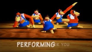 The DK Rap but everyone is Lanky Kong  (Real N64 Capture)