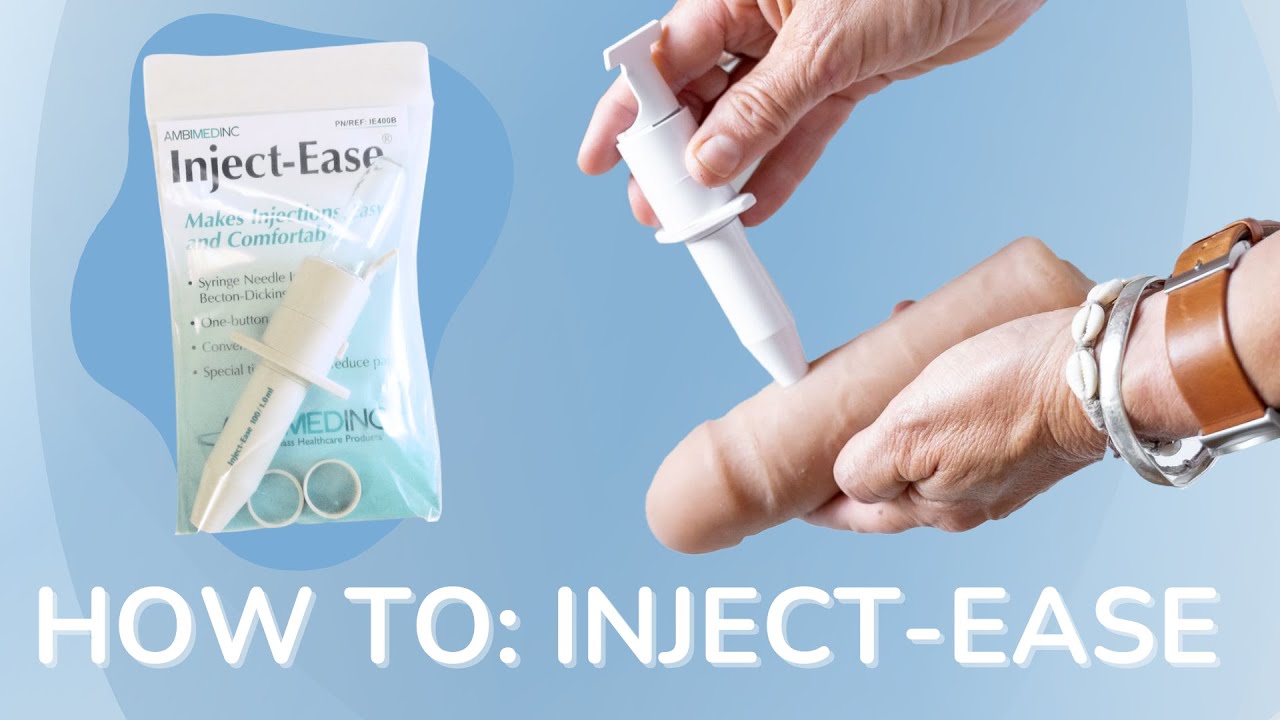 How to use inject ease by Melissa Hadley Barrett - YouTube