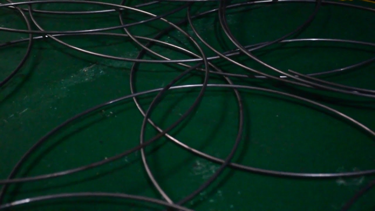 Automatic Wire Ring Making Ring Butt Welding Machine - YouTube